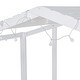 preview thumbnail 15 of 17, White Twin Solid Wood Loft Bed with Slide & Blackboard