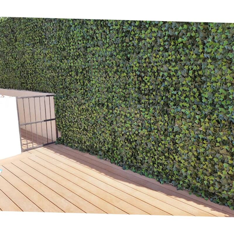 Artificial Green Foliage UV-protected for Outdoor Decor (Set of 4)