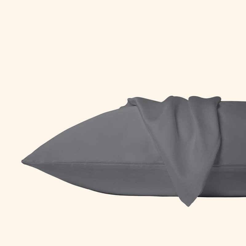 SHINE Good Morning Angel Satin Pillowcase 2-Piece Set to Elevate Your Back-to-School Dorm Style