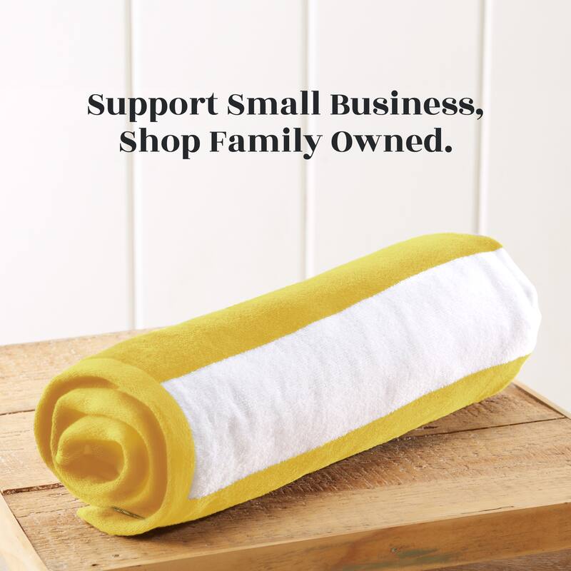 Linery & Co. Cotton Cabana Beach Towel