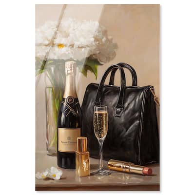 Cheers to Lovely Glam Acrylic by Art Remedy, Ready to Hang