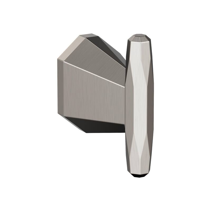 Amerock St. Vincent Contemporary Single Robe Hook - Satin Nickel