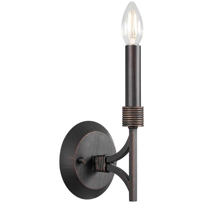 Savoy House 9-8168-1 Gardner 10" Tall Bathroom Sconce - Champagne Mist