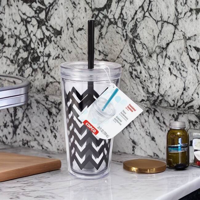 Copco Minimus Tumbler With Removable Straw And Double Wall Insulation - 24 oz.