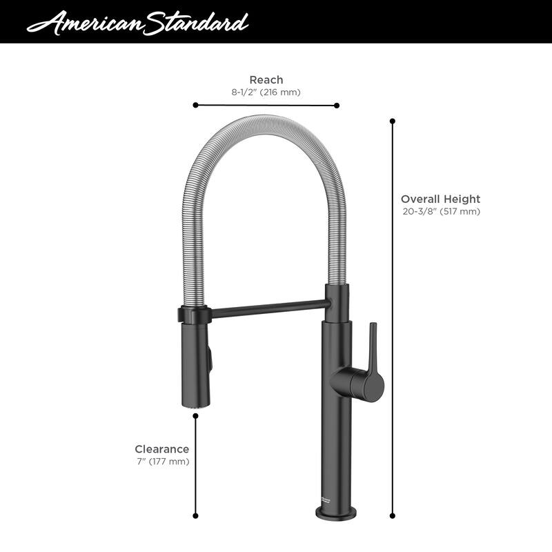 American Standard Studio S 1.8 GPM Single Hole Pre Rinse Kitchen