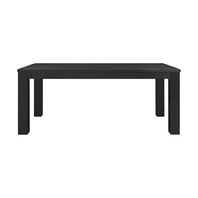 NPD Furniture Bedford 75 Inch Rectangular Dining Table with Square Legs