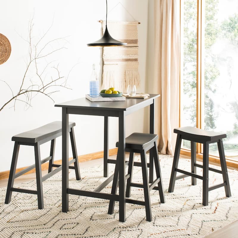 SAFAVIEH Phil 4-Piece Counter-Height Bench And Stool Pub Set - 24Wx44Dx36H