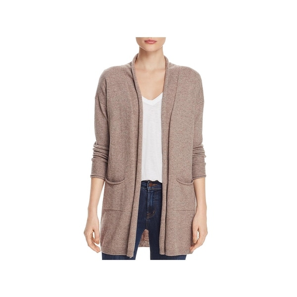 Sundry Womens Juniors Cardigan Sweater Wool Blend Open-Front - 3