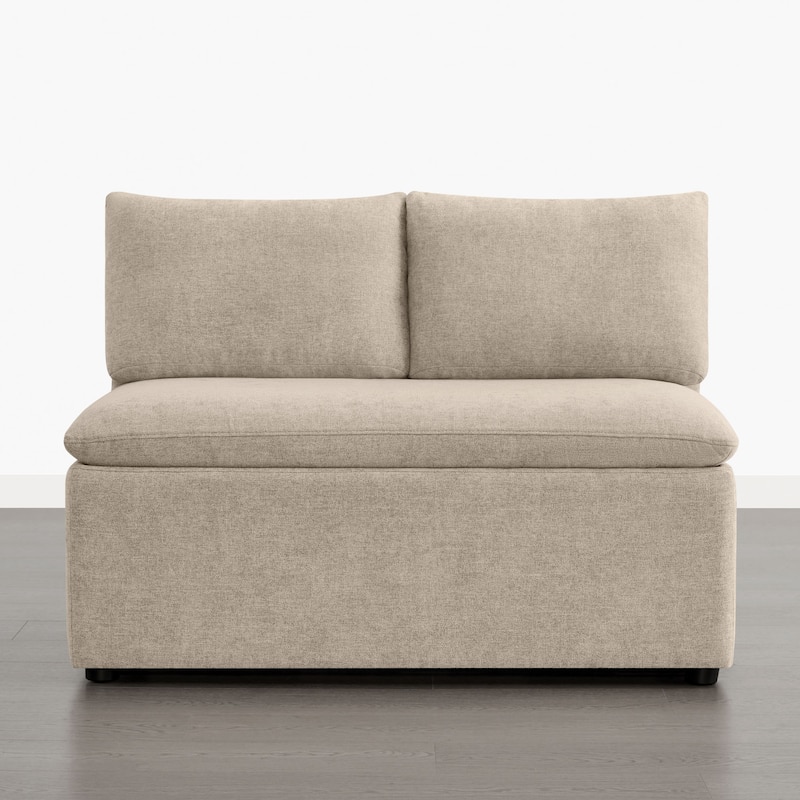 Spruce & Spring Modern 74" L-Shaped Dining Bench with Storage, Corner Breakfast Nook Banquette Bench