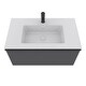 preview thumbnail 21 of 39, Margi 32" Wall-Mount Bathroom Vanity & Basin Set - Stripes