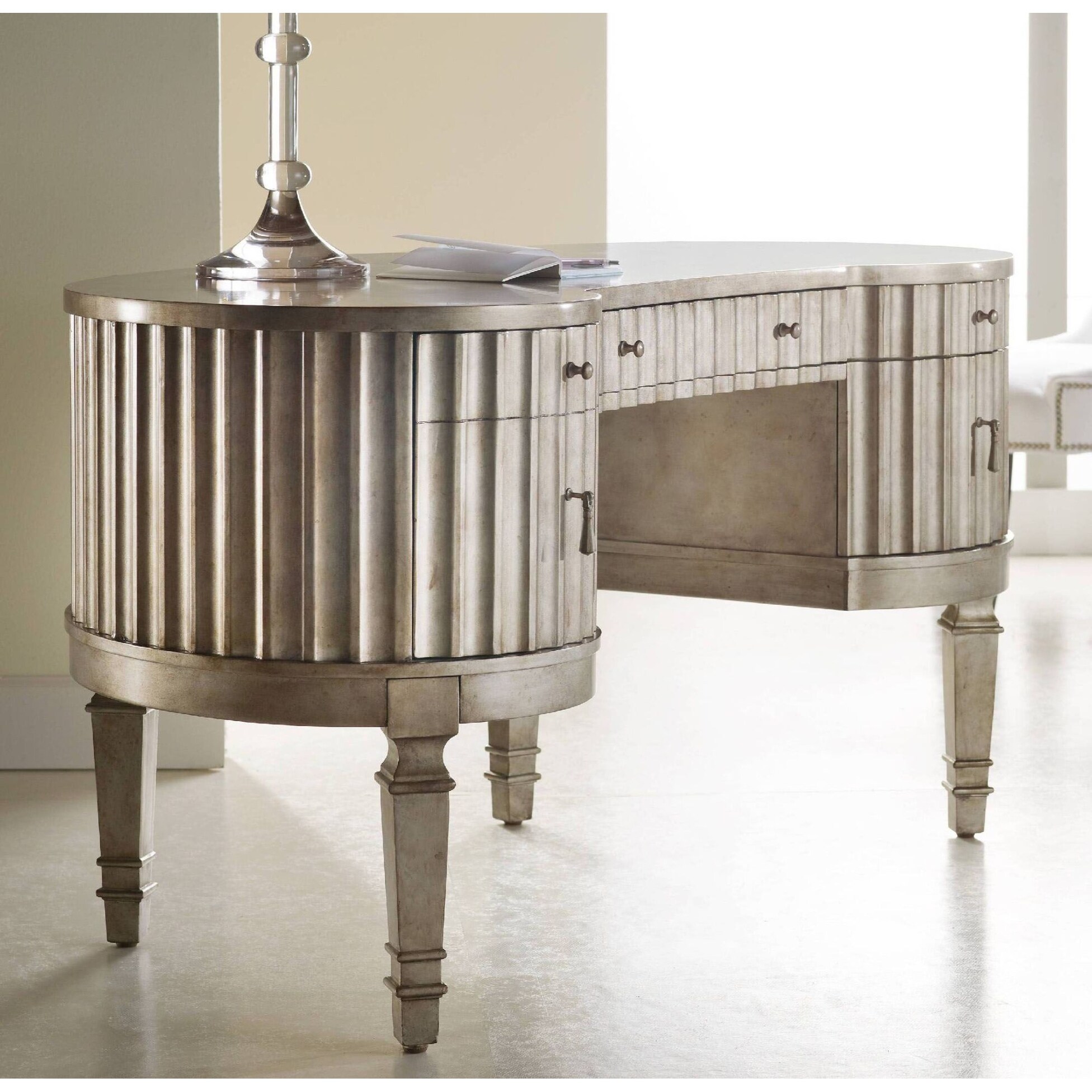 Shop Hooker Furniture 638 10006 60 Wide Poplar Wood Executive