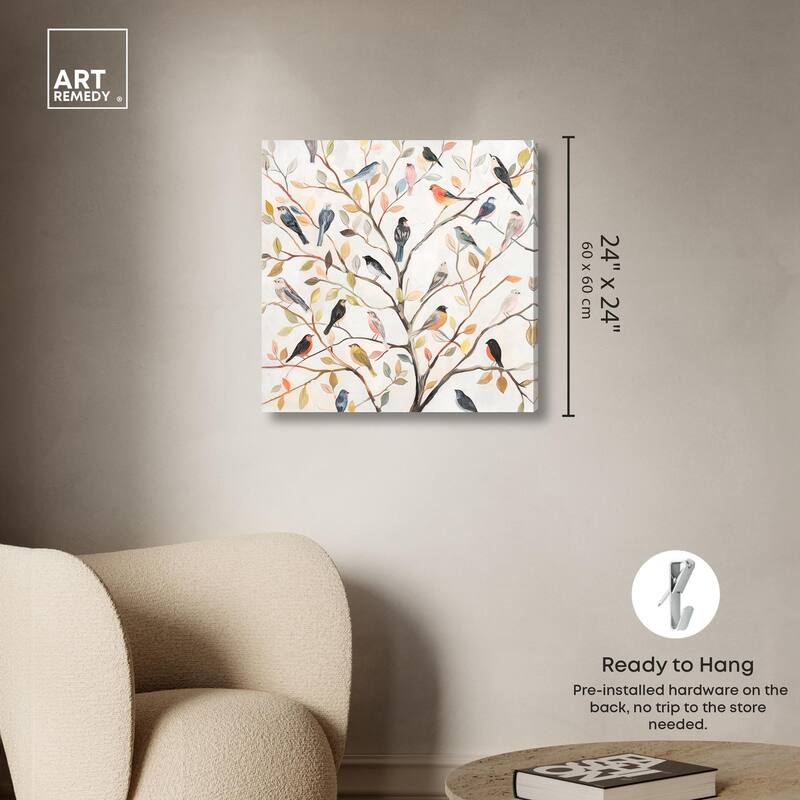 Song of the Tree Canvas by Art Remedy, Gallery Wrapped