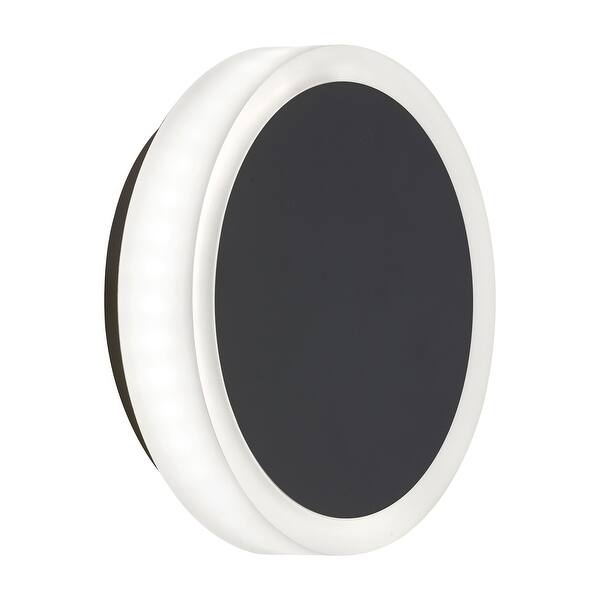 Dainolite Array LED Wall Sconce - Horizontal - 30W - Matte Black ...