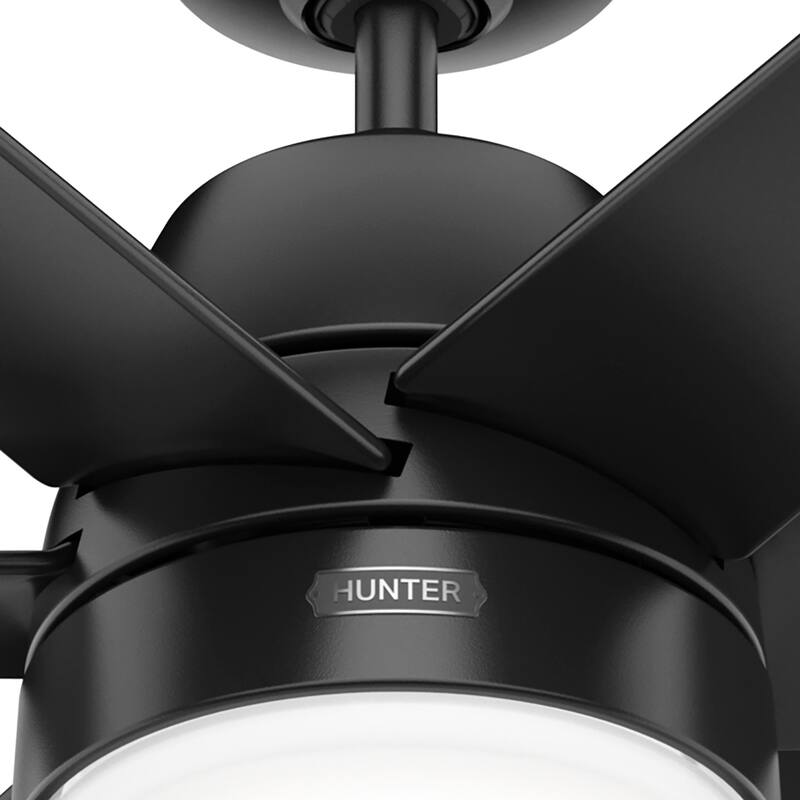 Hunter 60" Skysail Outdoor Ceiling Fan w/LED Light, Wall Control - Extreme Weather! - ENERGY STAR!