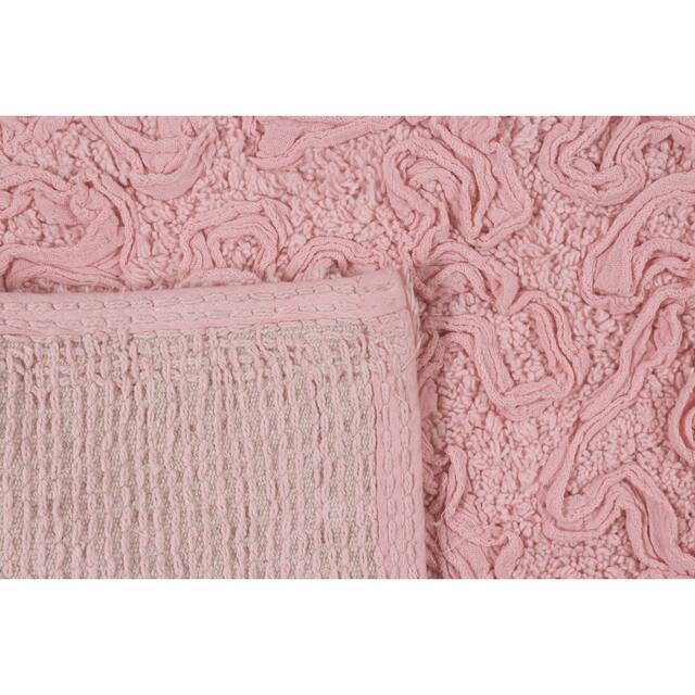 Home Weavers Bellflower Collection Absorbent Cotton Machine Washable Bath Rug 21"x34"