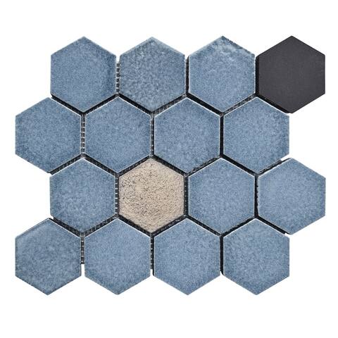 Altair Design Lugo Lava Stone Mosaic Floor and Wall Tile