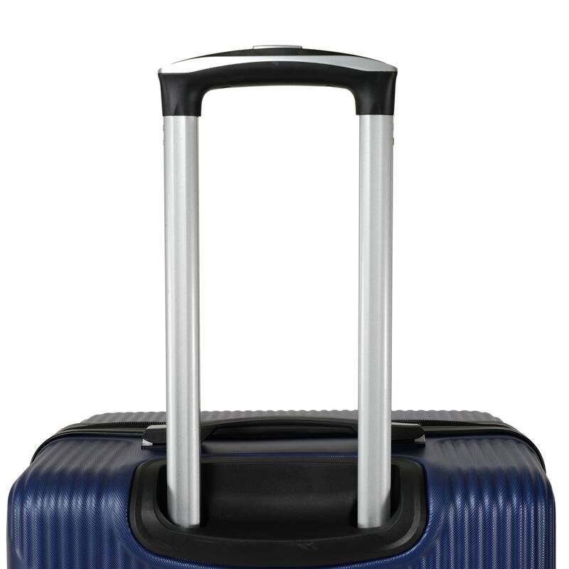 Luggage Sets 3 Piece, Modern ABS Carry On Hardshell Lightweight Durable Suitcase with TSA Lock and Spinner 8 Wheels & Bag