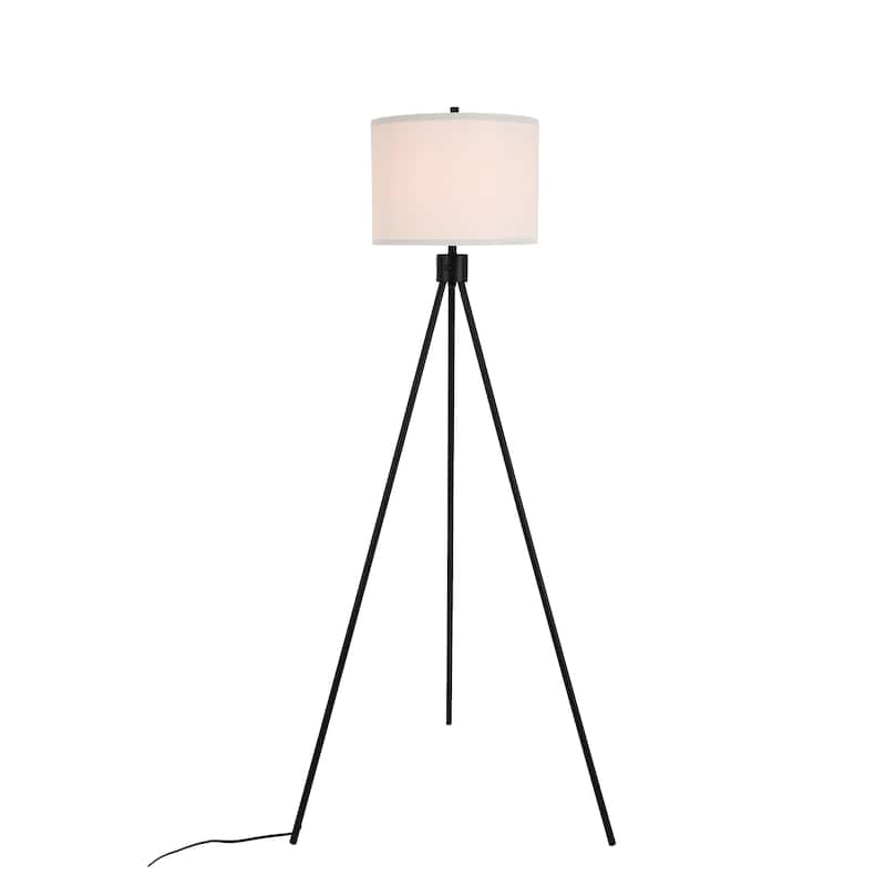 Modern Black Metal Floor Lamp