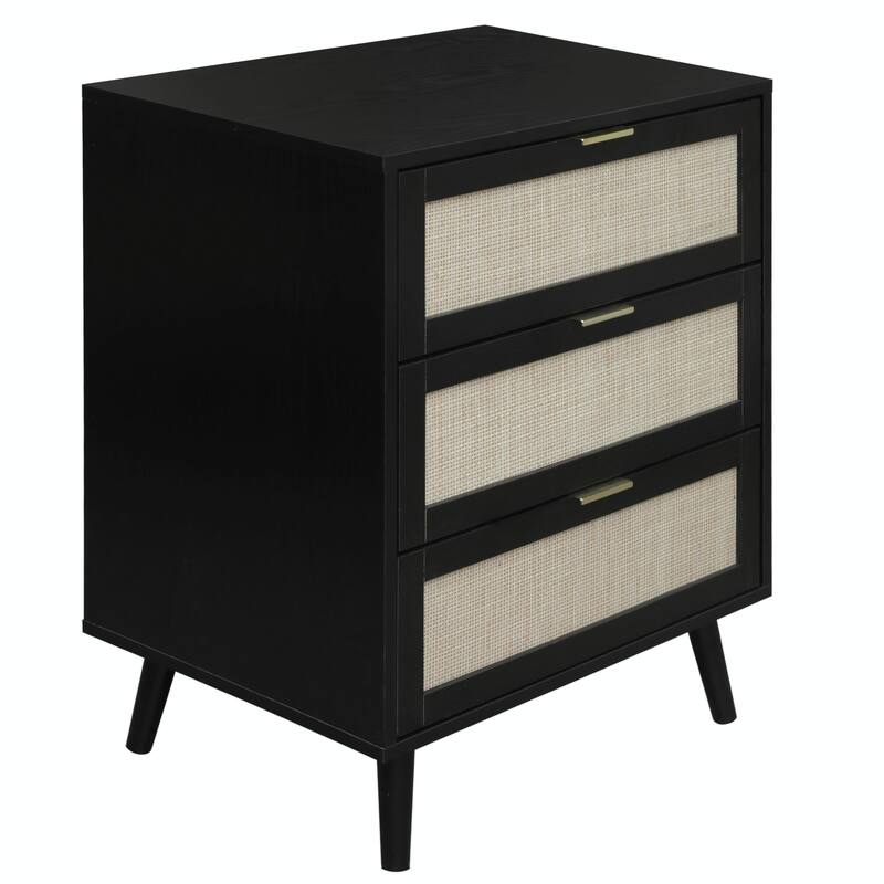 3-Drawer Cabinet for Bedroom, Living Room, and Study