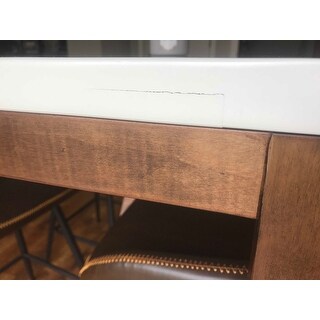 Kate and Laurel Kaya Counter Height Pub Table - 48x24x36