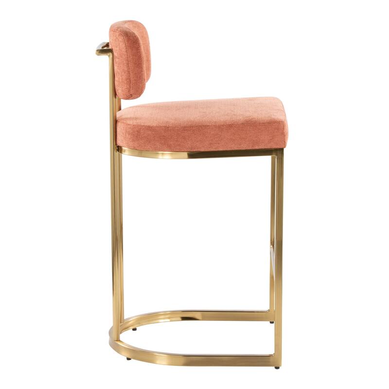 Mid-back Demi 26" Fixed-Height Counter Stool - Set of 2