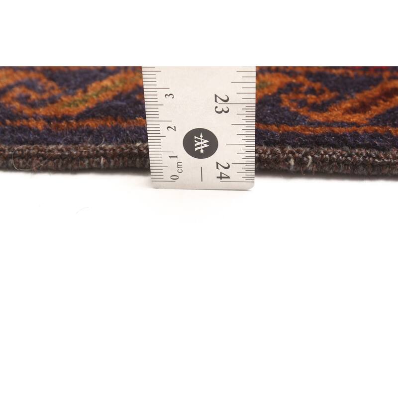 ECARPETGALLERY Hand-knotted Teimani Dark Navy Wool Rug - 2'8 x 3'7