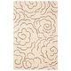 preview thumbnail 28 of 61, SAFAVIEH Handmade Soho Aloisa Roses N.Z. Wool Rug 3'6" x 5'6" - Beige/Multi - Rectangle