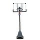 preview thumbnail 3 of 13, 7.5—10ft Outdoor Height Adjustable Basketball Hoop with Stable Base and Wheels - 44''×28''×120''