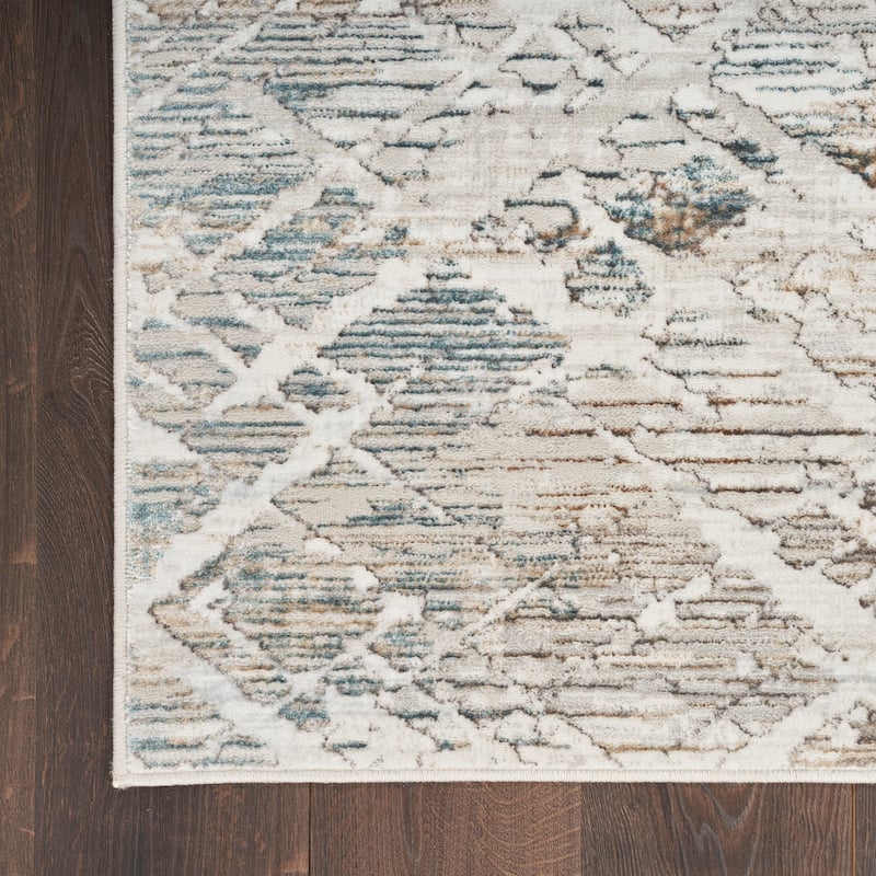 Nourison Glam Indoor Abstract Area Rug