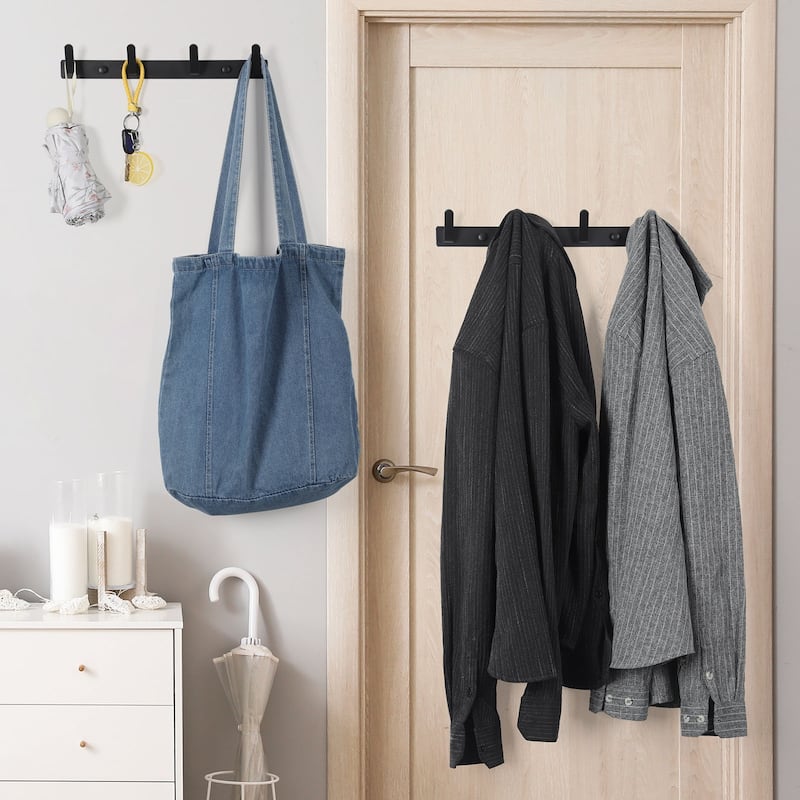 Metal Wall Mount Coat Rack