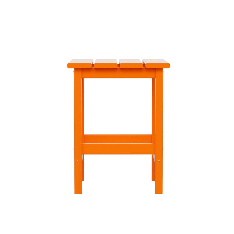 Laguna HDPE Eco-Friendly Outdoor Square Patio Side Table
