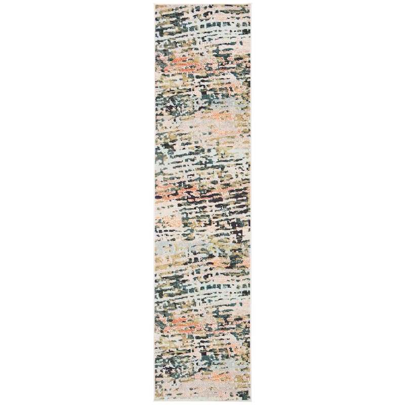 SAFAVIEH Madison Erlinda Vintage Boho Abstract Rug