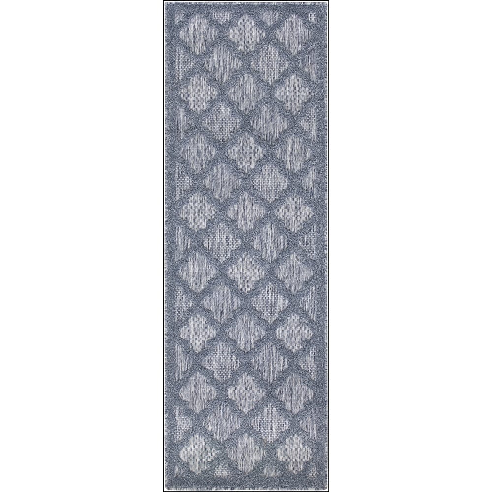 Nourison Easy Care Indoor/Outdoor Moroccan Trellis Area Rug