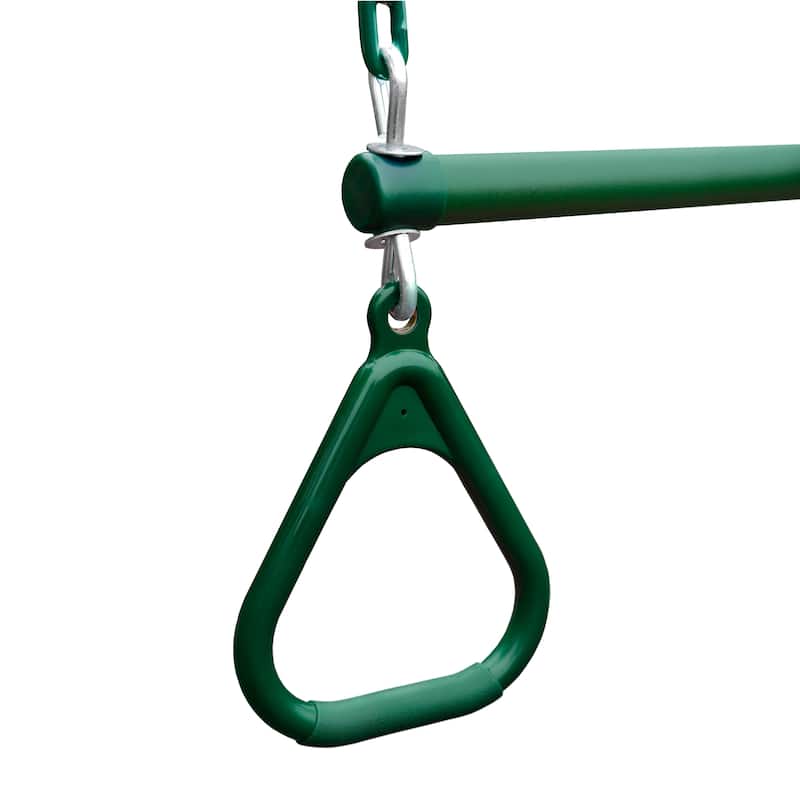 Gorilla Playsets 17-inch Trapeze Bar with Rings