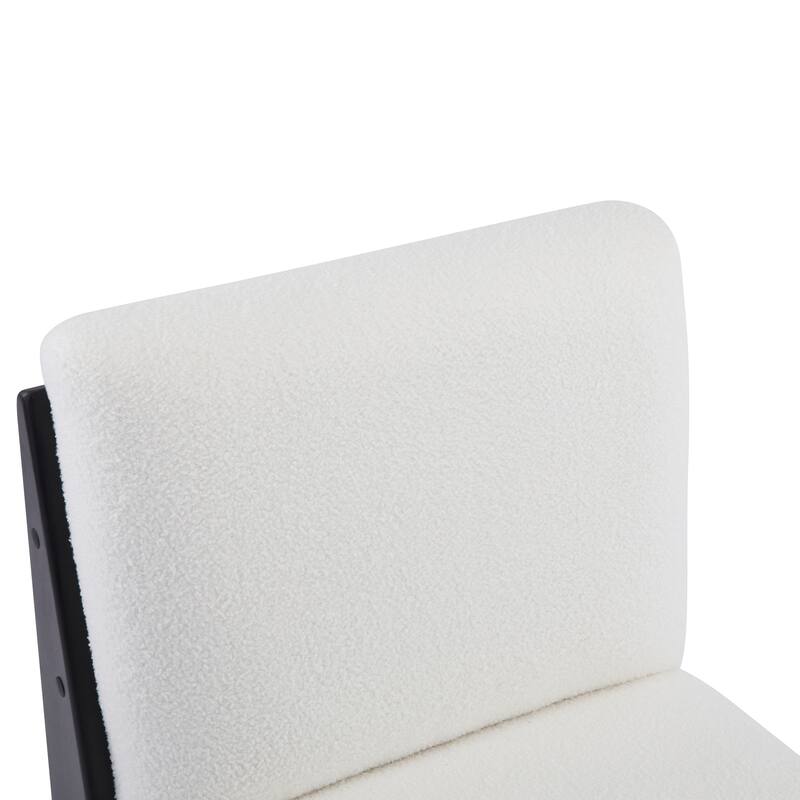 Christopher Knight Home - Modern Rubber Wood + Fabric Accent Chair