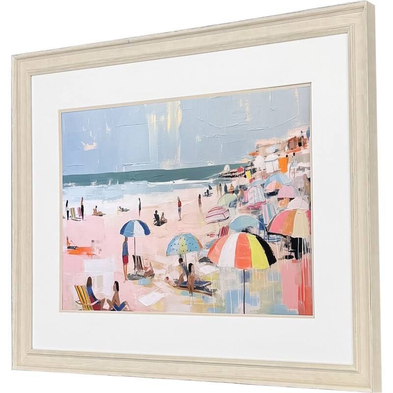 Paragon Summer Days on Beach VI Framed Art