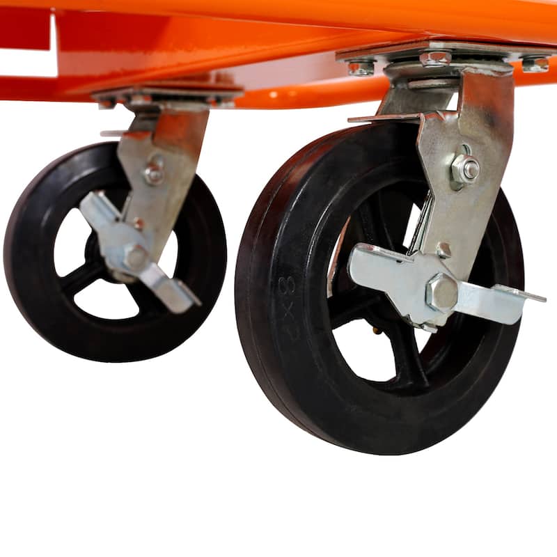 Drywall Sheet Cart & Panel Dolly 2400lbs Capacity, Panel Service Cart - 48"Lx23.5"Wx48"H
