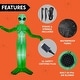 preview thumbnail 8 of 7, 9 FT Halloween Inflatable Giant Alien