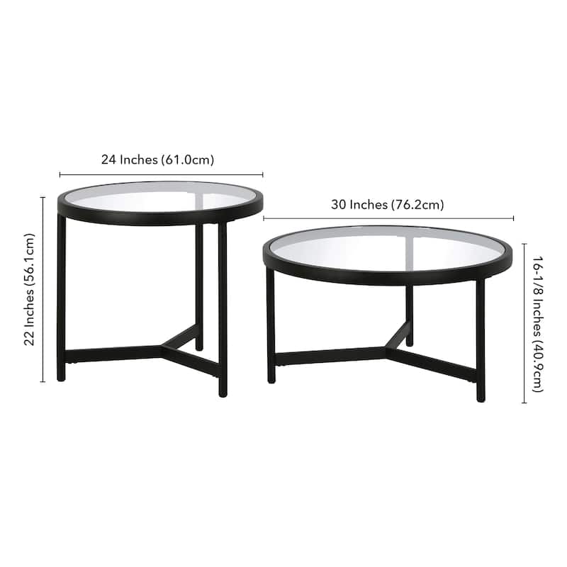 Quentin Two-Piece Coffee Table Set