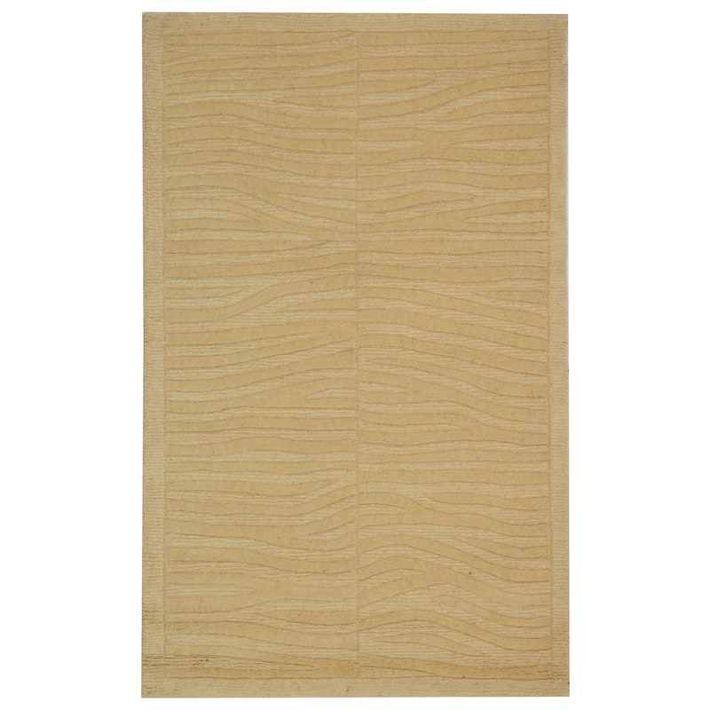 SAFAVIEH Handmade Impressions Shanaz Modern Wool Rug - 4' x 6' - Assorted