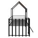 preview thumbnail 36 of 46, Playhouse Design Twin Size House Bed Kids Bed