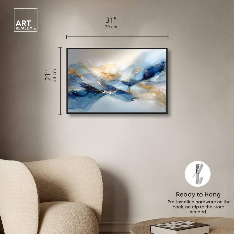 Postmodern Flow I Canvas by Art Remedy