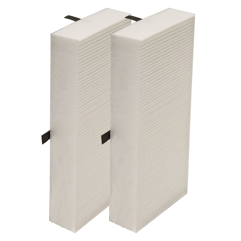 True HEPA Replacement Compatible with Honeywell U Filter, 2 Pack - White
