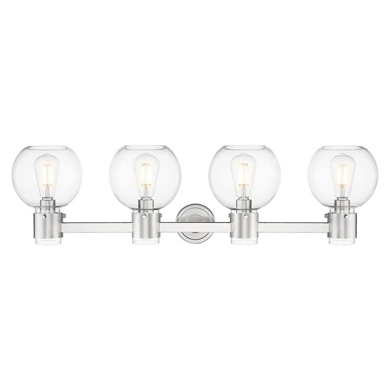 Innovations Lighting 464-4W-G464B-7CL Lawton Sphere 4 Light 34" Wide