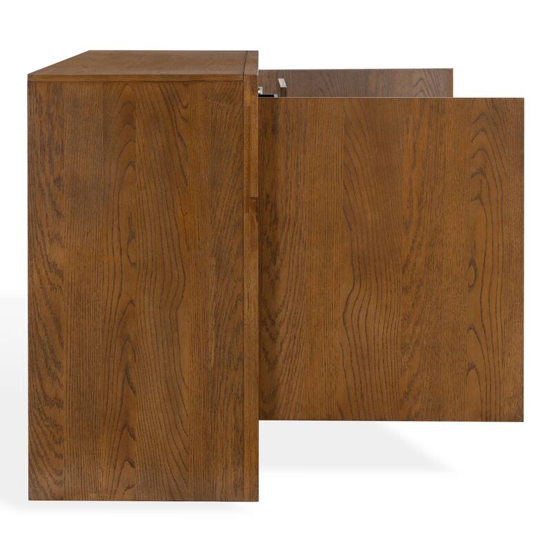 SAFAVIEH Couture Darnell Wood 3-Drawer Sideboard - 74"W x 19"D x 36"H