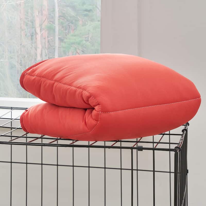 As Cool As The Other Side of The Pillow - Dog's First Coma Inducer Comforter - Paprika - 20" x 30"