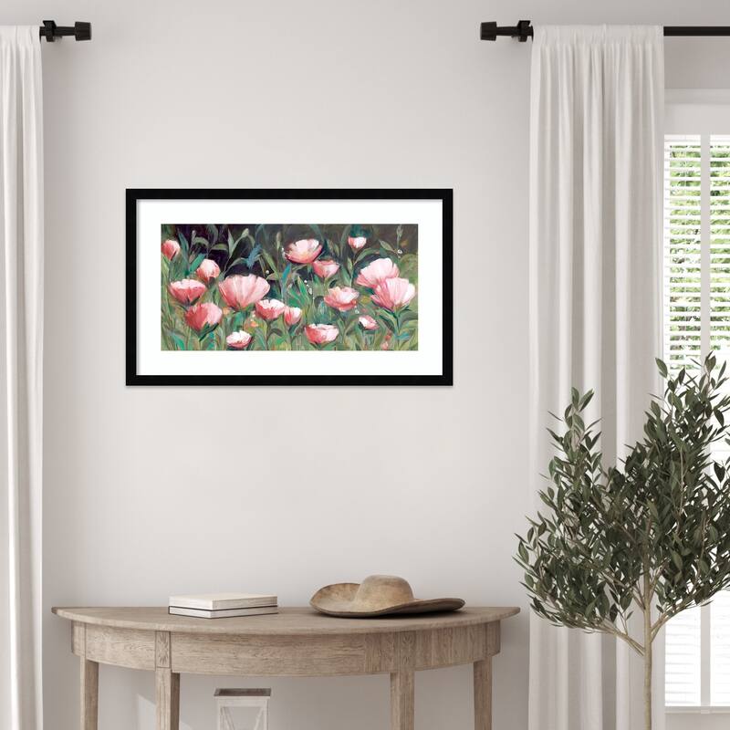 Evening Blossoms by Hannah Dawson Wood Framed Wall Art Print