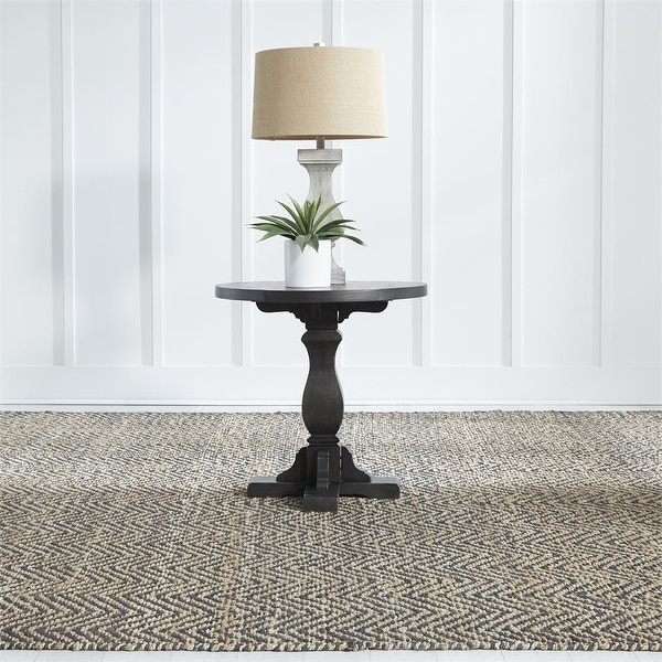 Harvest Home Chalkboard Drop Leaf End Table