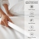 preview thumbnail 39 of 103, ﻿Superior 1200 Thread Count Egyptian Cotton Solid Bed Sheet Set