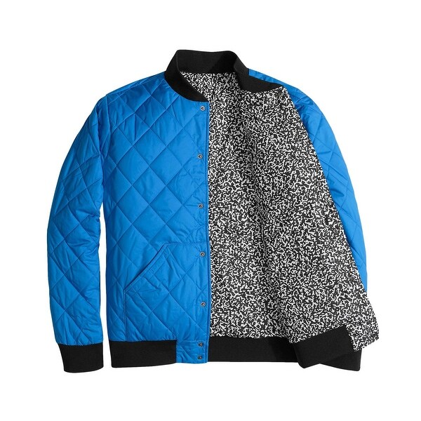 north face blue bomber jacket